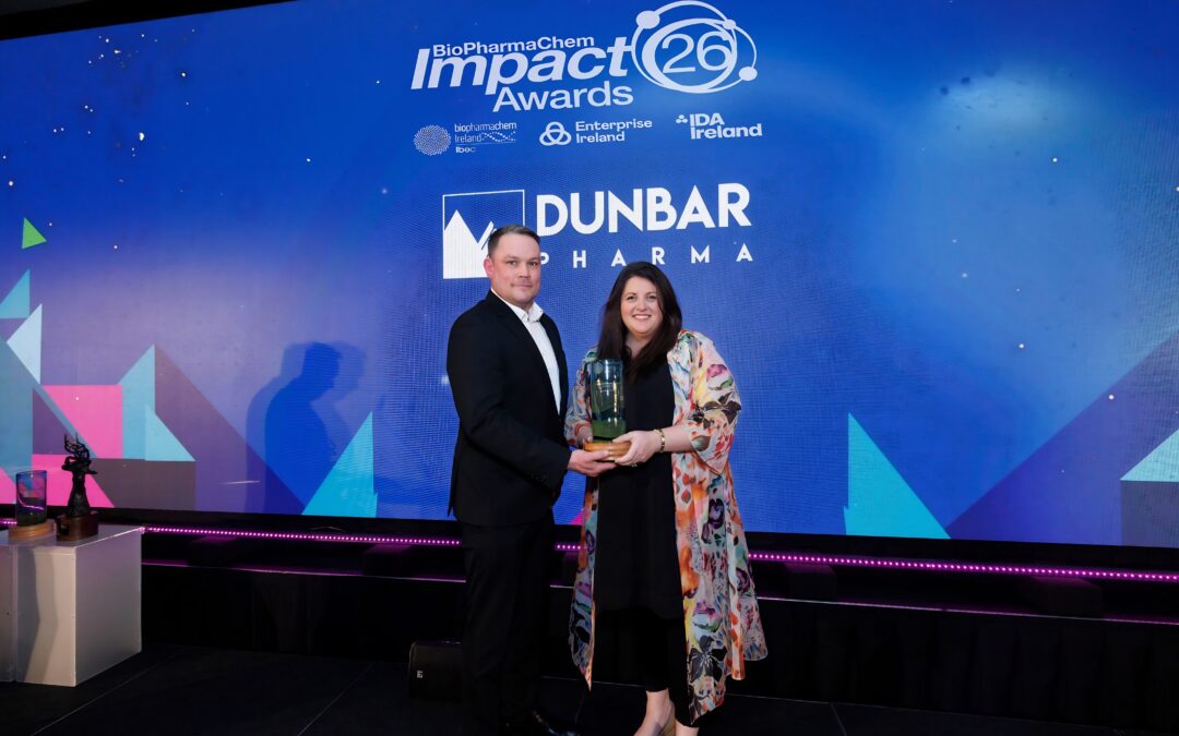 Dunbar Pharma Named Emerging Company of the Year at BioPharmaChem Impact Awards 2026 