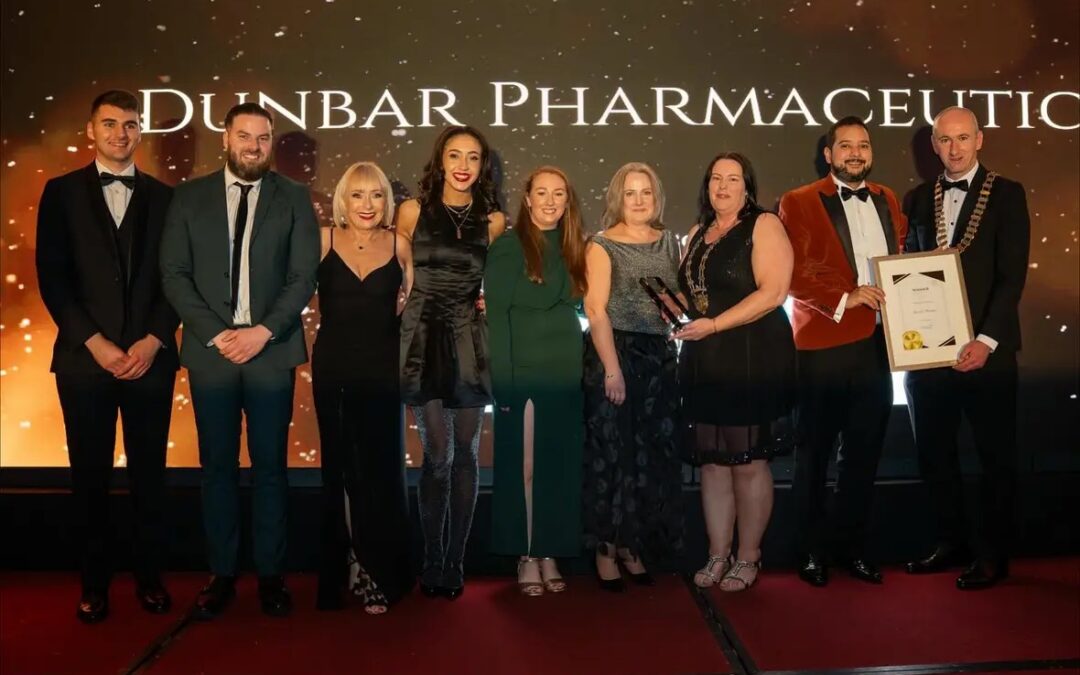 Dunbar Pharma Wins SME of the Year at the Athlone Chamber of Commerce Business Awards 2025